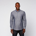 Long Sleeve Shirt // Blue Chambray (L)