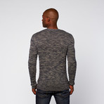 Featherweight Crew Sweater // Navy + Grey (XS)