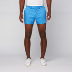 4" Inseam Twill Shorts // Blue (33WX32L)