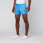4" Inseam Twill Shorts // Blue (29WX32L)