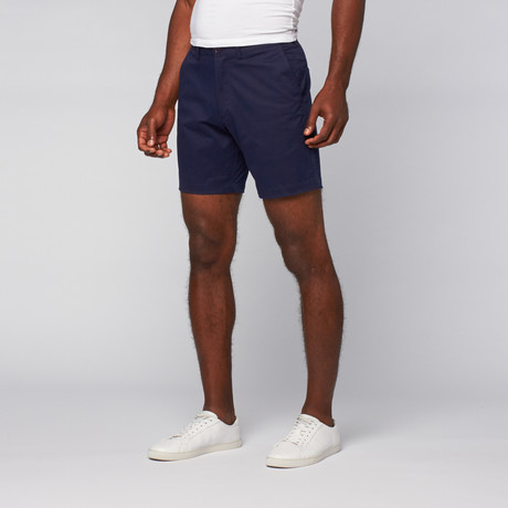 8" Inseam Twill Shorts // Navy (29WX32L)