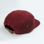 Suede Cap // Burgundy