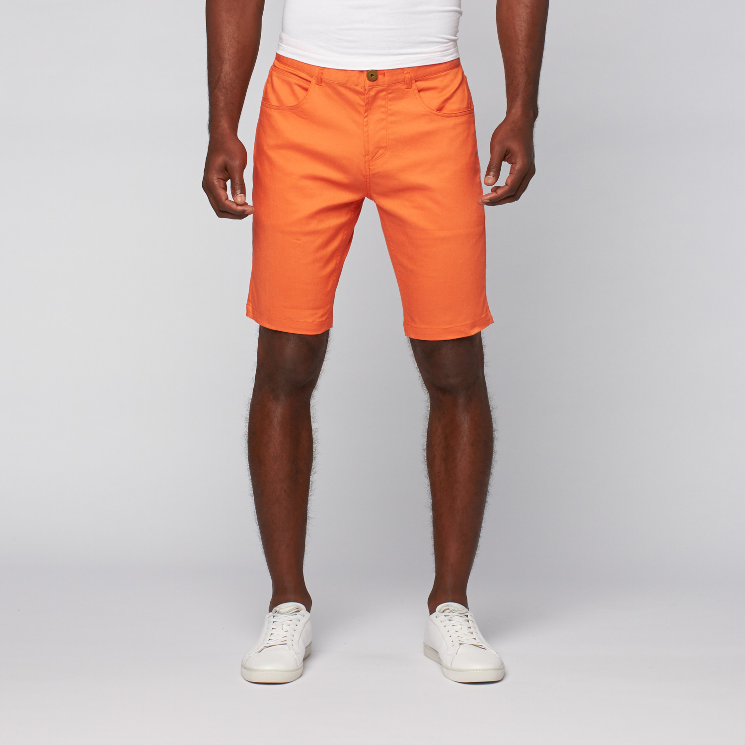 Jeans Shorts // Orange (29WX32L) - Postmarc - Touch of Modern