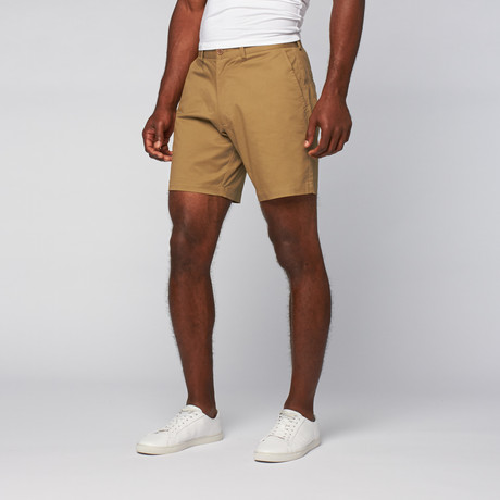 8" Inseam Twill Shorts // Khaki (29)