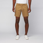 8" Inseam Twill Shorts // Khaki (36)