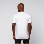 Flex-Touch V-Neck // White (XL)