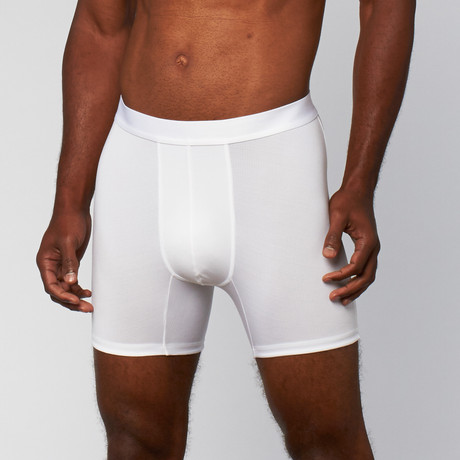 Ride-Free Boxer Brief // White (S)