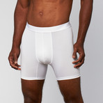 Ride-Free Boxer Brief // White (L)