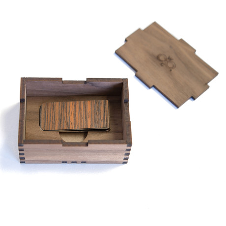 Money Clip // Rosewood