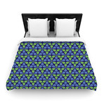 Duvet // Infinite Flowers Blue (Queen)