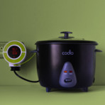 Codlo Sous-Vide Controller + Rice Cooker (Firebrick Red + Black)