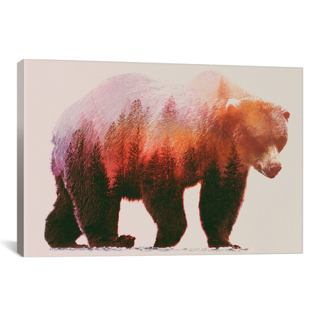Brown Bear (26"W x 18"H x 0.75"D)