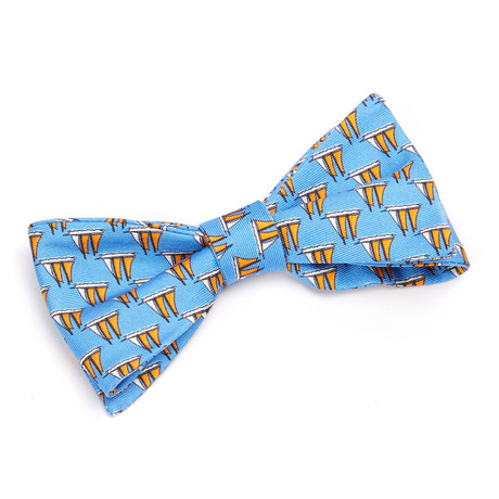 Three Sheets to the Wind Bow Tie // Blue