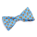 Three Sheets to the Wind Bow Tie // Blue