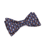 Flasks and Footballs Bow Tie // Navy