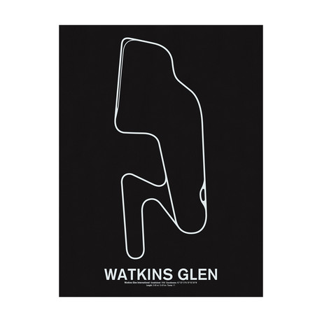 Watkins Glen Screenprint