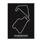 Silverstone Circuit Screenprint