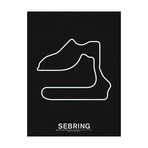 Sebring International Raceway Screenprint