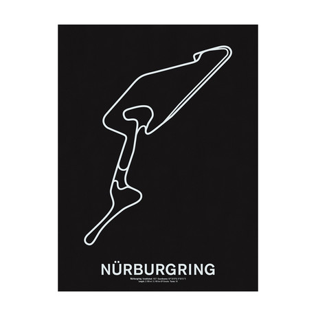 Nurburgring Screenprint