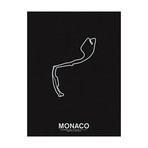 Circuit De Monaco Screenprint