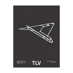 TLV // Ben Gurion International Airport Screenprint