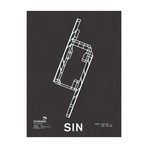 SIN // Singapore Changi Airport Screenprint