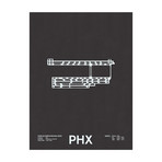 PHX // Phoenix Sky Harbor Screenprint