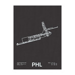 PHL // Philadelphia International Airport Screenprint