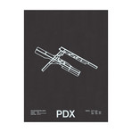 PDX // Portland International Airport Screenprint