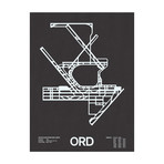 ORD // Chicago O'Hare International Screenprint