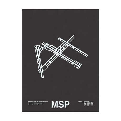 MSP // Minneapolis St-Paul International Screenprint