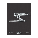 MIA // Miami International Airport Screenprint