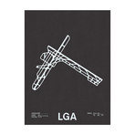 LGA // LaGuardia Airport Screenprint