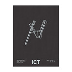 ICT // Wichita Mid-Continent Airport Screenprint