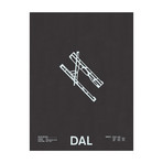 DAL // Dallas Love Field Screenprint