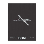 BOM // Chhatrapati Shivaji International Airport Screenprint