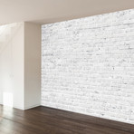 White Washed Brick (4 Panels // 93" Width)