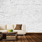 White Washed Brick (4 Panels // 93" Width)