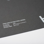 HKG // Hong Kong International Airport Screenprint