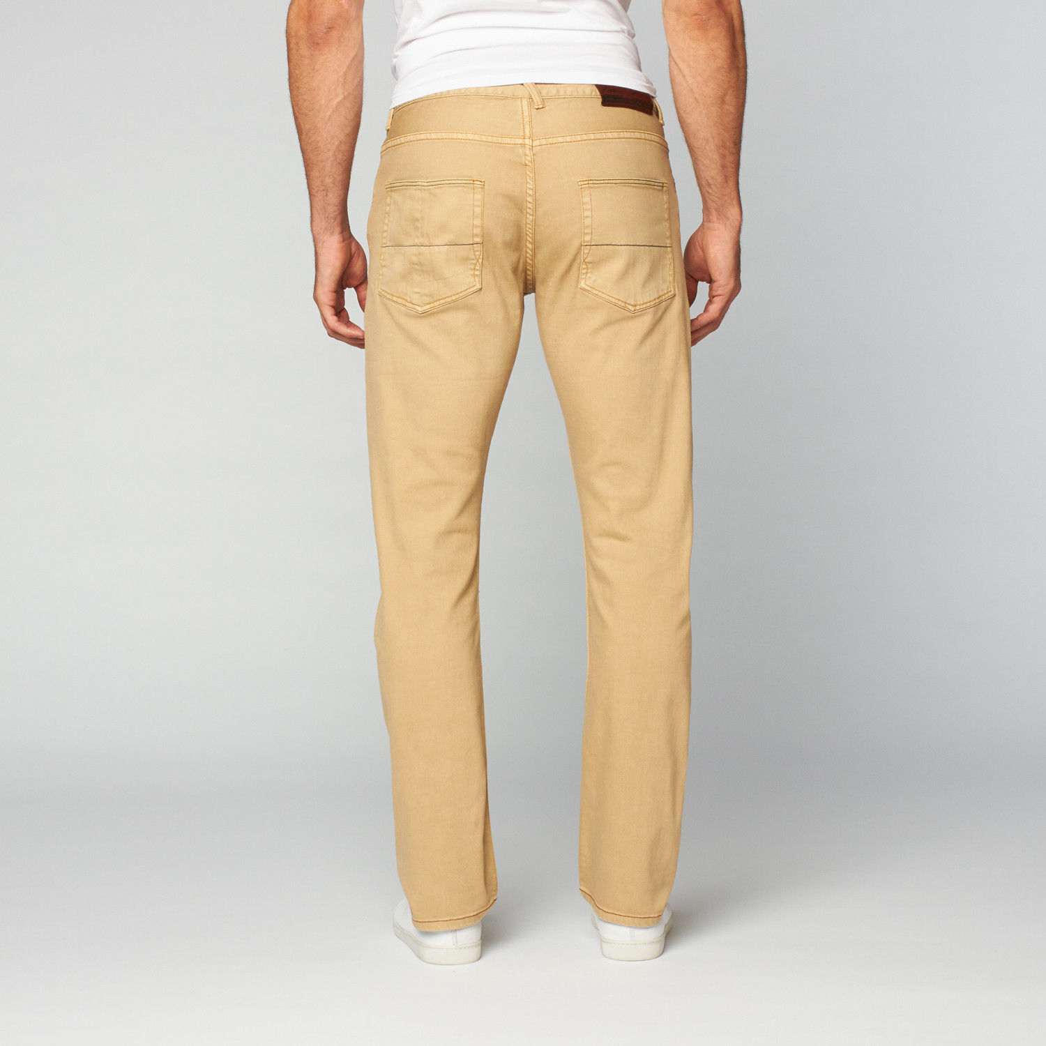 Eight Penny Nails // Slim Fit Straight Leg Jean // Tan