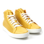 Ylati // Vesuvio Leather High-Top // Yellow (Euro: 42)