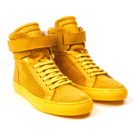 Ylati // Amalfi Suede High-Top // Yellow (Euro: 41)