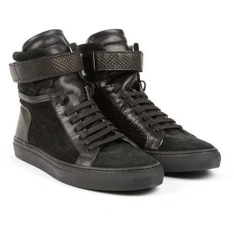 Ylati // Amalfi Suede High-Top // Black (Euro: 41)