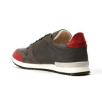 Ylati // Capri Leather + Suede Sneakers // Grey (Euro: 44)