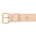 Leather Belt // Natural (Small)