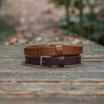 The Fletcher Belt // Mocha Brown (Size 32)