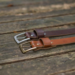 The Fletcher Belt // Mocha Brown (Size 32)