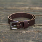 The Fletcher Belt // Mocha Brown (Size 32)