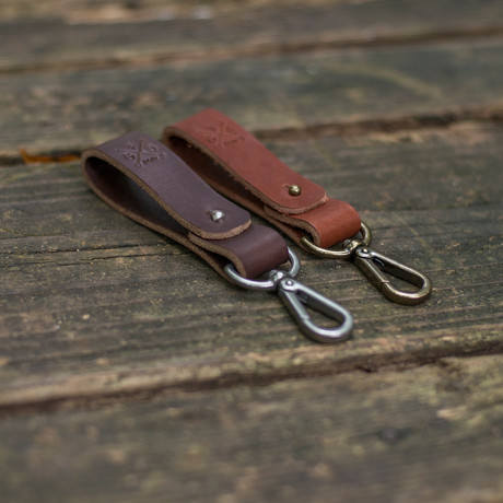 The Ross Key Clip (Mocha Brown)