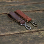 The Ross Key Clip (Mocha Brown)